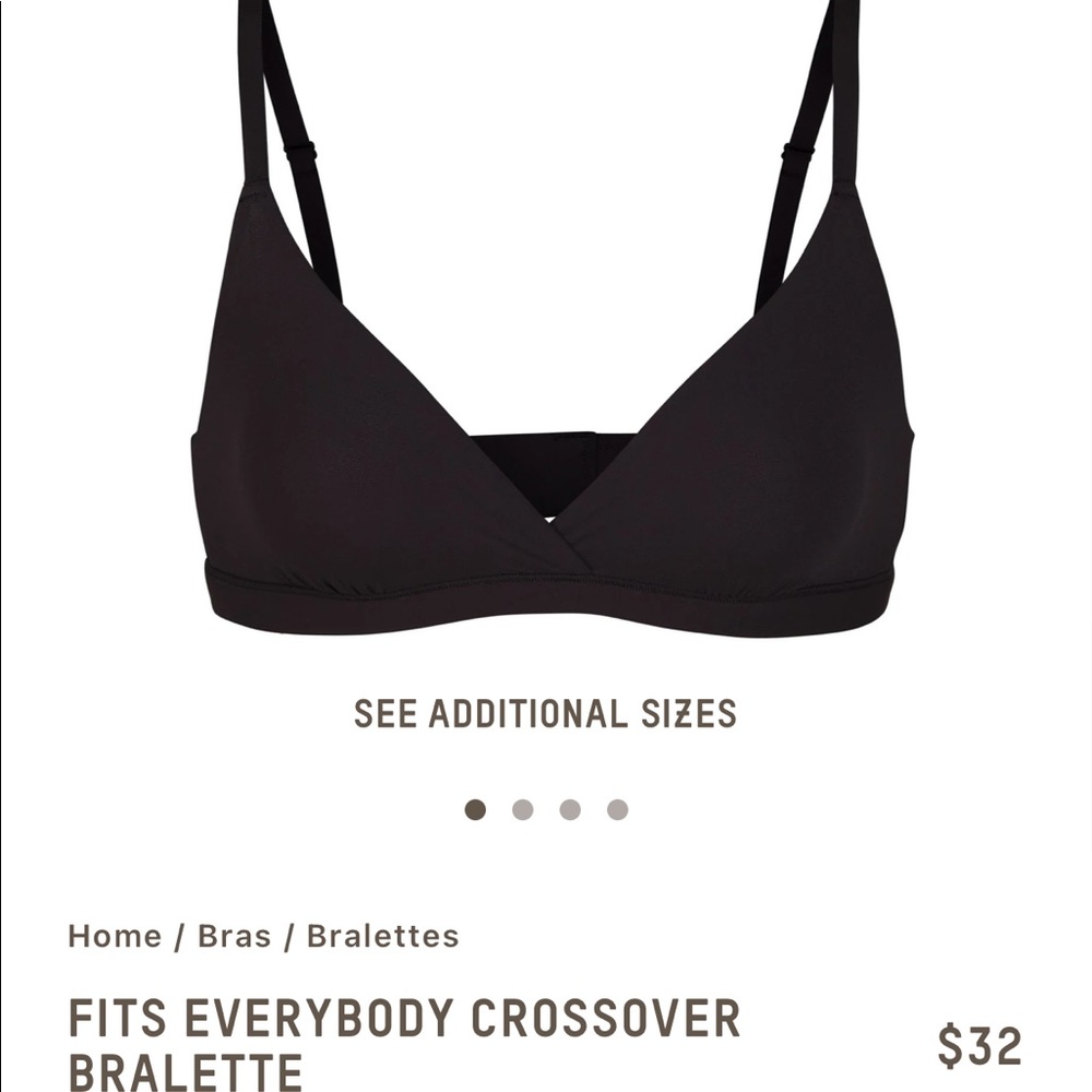 Skims fits everybody crossover bralette